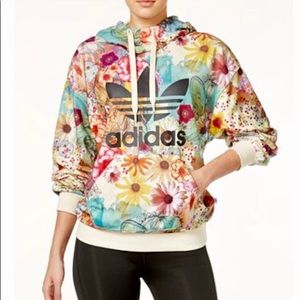Limited edition adidas floral hoodie 😍